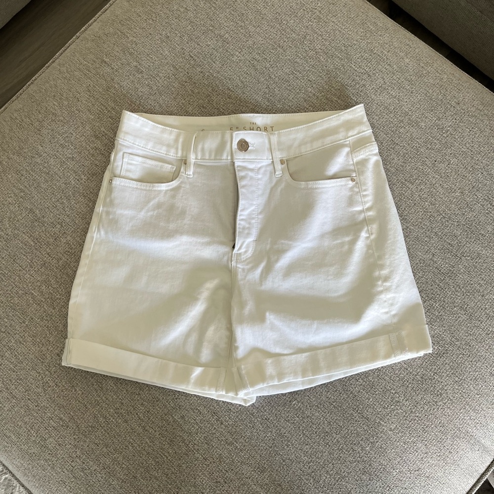White House Black Market White Shorts